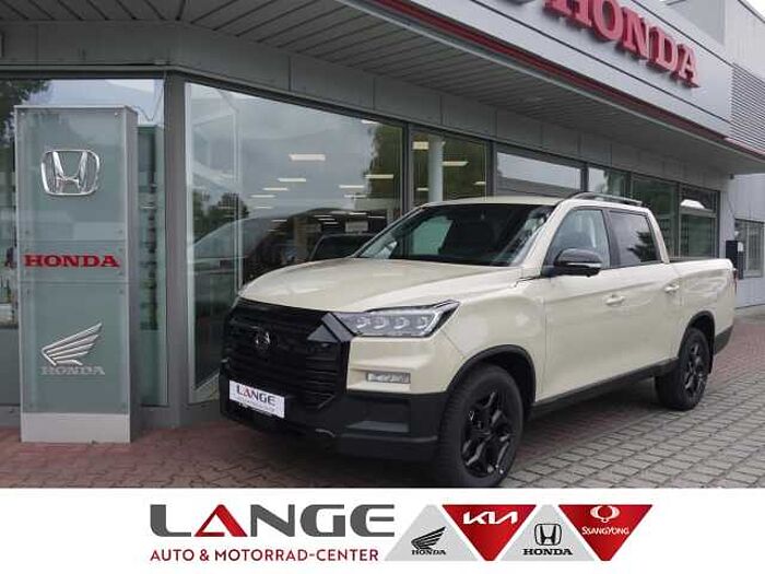 KGM Musso Grand 2.2 e-XDi AWD Black Navi Klimaautom SHZ Temp Tel. -Vorb. PDC Regensen