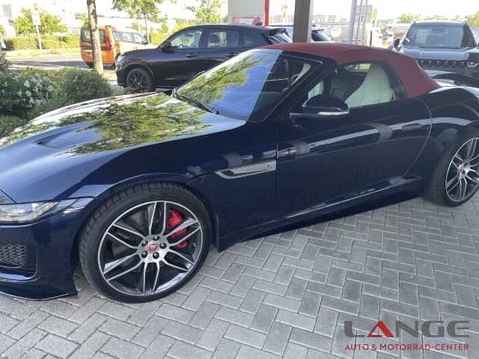Jaguar F-Type Cabriolet R-Dynamic Navi Leder Memory Sitze Soundsystem Meridian LED Sper