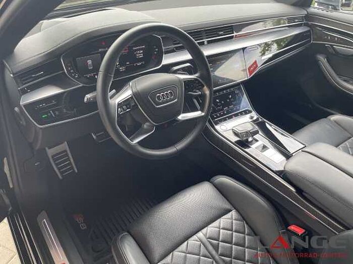 Audi S8 4.0 TFSI quattro HUD Luftfederung AD StandHZG Monitore Kopfst. El. Panodach